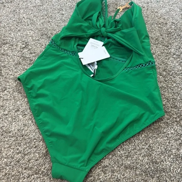 Reiss Rita Halter One Piece Swimsuit - Picture 4 of 5